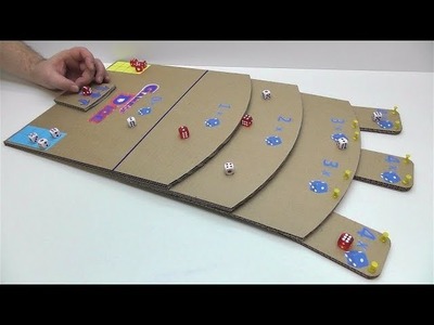 Desktop Game With Dice How to make Table Game With Dice from cardboard