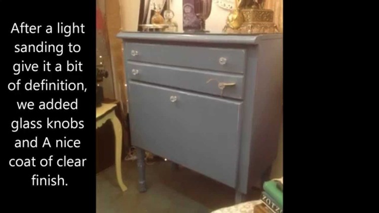DIY Add legs to up cycle an old cabinet. Great project for all skill levels!