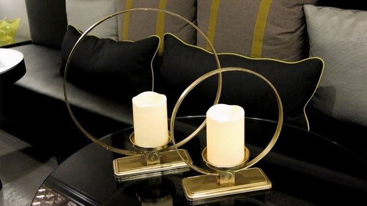 DIY Cirque Pillar Candle Holders - Z Gallerie Inspired - Luxe Look For Less