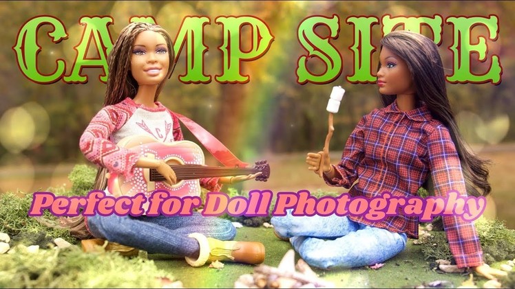 DIY - How to Make: Doll Camp Site | Perfect for Portable Doll Photography