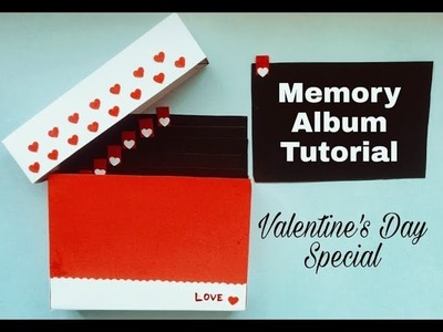 DIY Memory Album Tutorial | Valentines. Anniversary Gift Idea