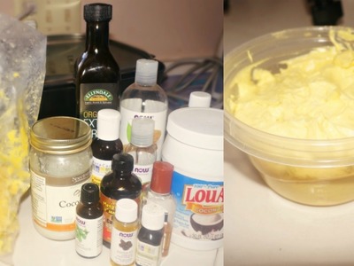 DIY | Whipped Shea Butter Mix for FAST Hair Growth