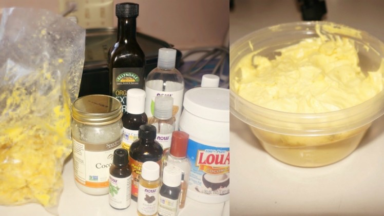 DIY | Whipped Shea Butter Mix for FAST Hair Growth