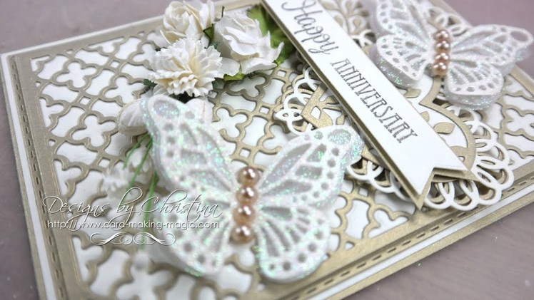 Gold and Cream Card & Box - Love and Marriage Additions