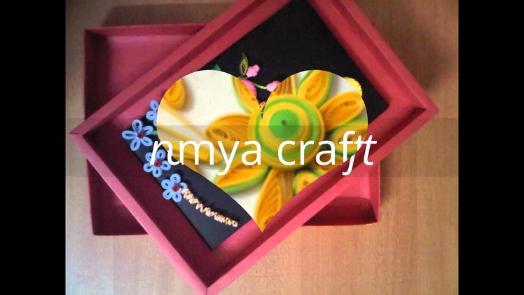 Handmade paper flowers and  quilling designs by