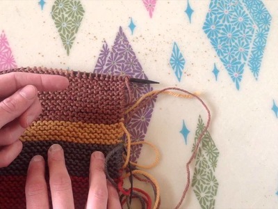 How to Count Ridges of Garter Stitch
