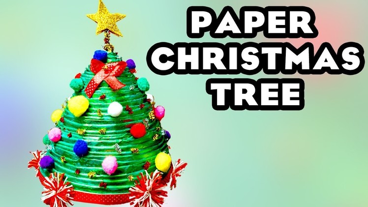 How To Create A Paper Christmas Tree | DIY Crafts | Arts And Crafts For Children | Cool Kids