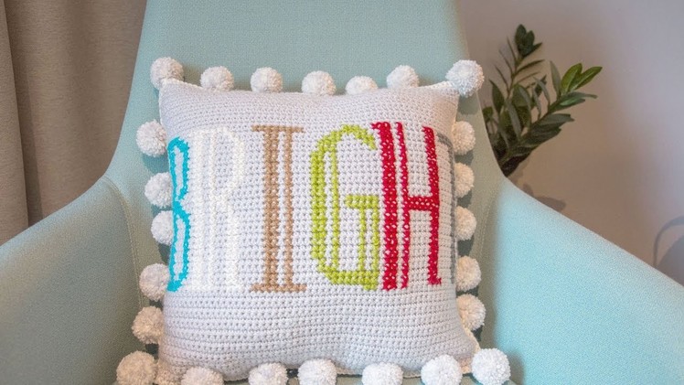 How to Crochet a Pillow: Merry and Bright CAL Part Two