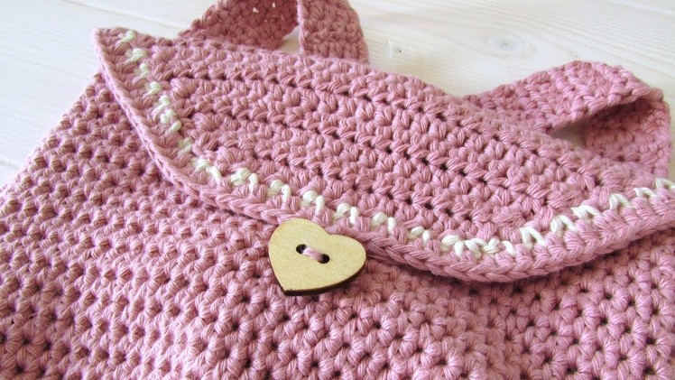 How to crochet an EASY mini backpack. bag
