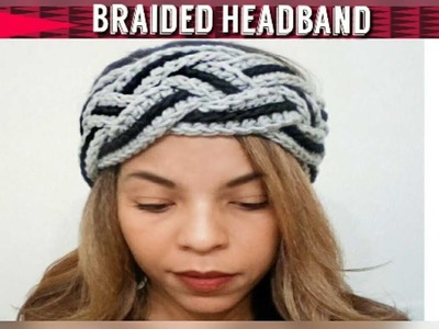 How to Crochet Easy Braided Headband - Popular crochet items 2017