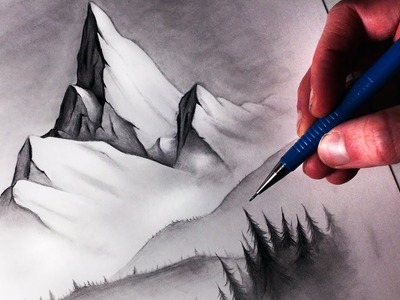 How to Draw a Misty Mountain