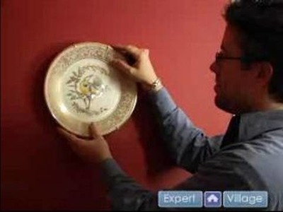 How to Hang a Picture : Hanging Plates on a Wall