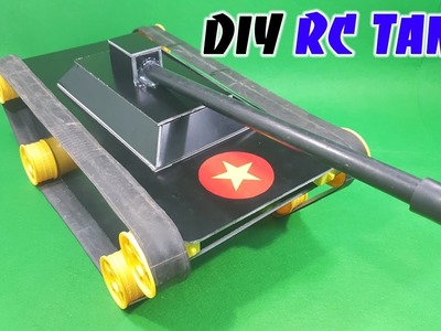 How to make a RC Tank at home