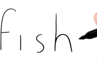 How to Turn the Word Fish into a Fish #11