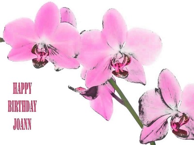 JoAnn   Flowers & Flores - Happy Birthday