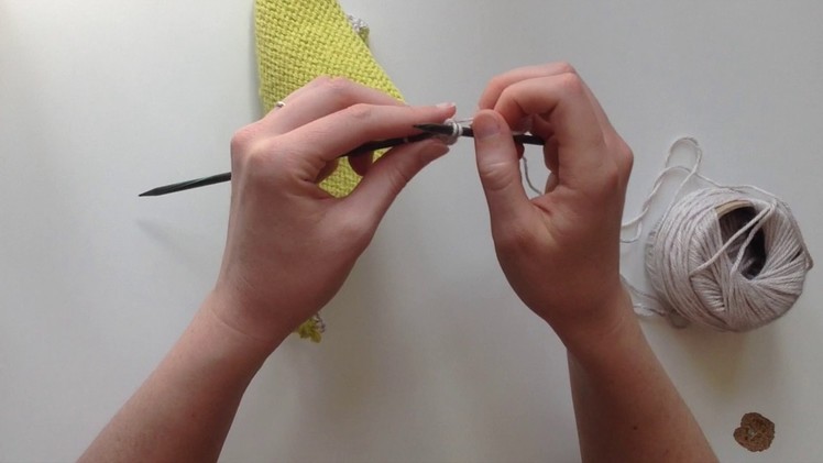 Knit Edging Pick Up As You Go: Turning the Corner