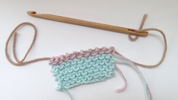 Knooking - How to Purl
