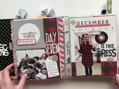 Look Inside December Daily 2016. Days 1-17