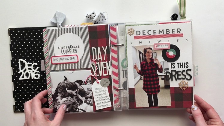 Look Inside December Daily 2016. Days 1-17