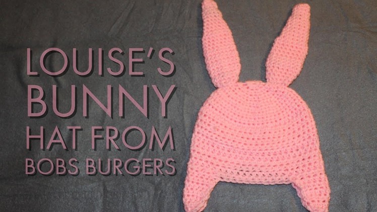 Louise's Bunny Hat From Bobs Burgers