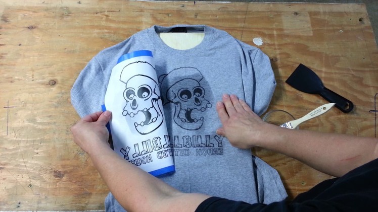 Make an inexpensive T shirt print