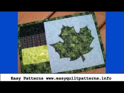 Maple leaf applique quilt pattern free quilt ideas