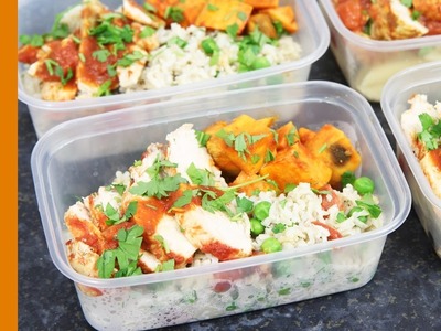 Meal prep for the week - UK foods with Chicken - Recipes by Warren Nash
