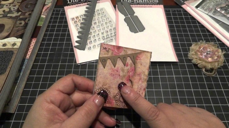 New Paper Stacks at Michaels, MFT Haul and Mini Brag Book Project.Tutorial