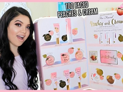 NEW TOO FACED PEACHES & CREAM COLLECTION! FIRST IMPRESSIONS