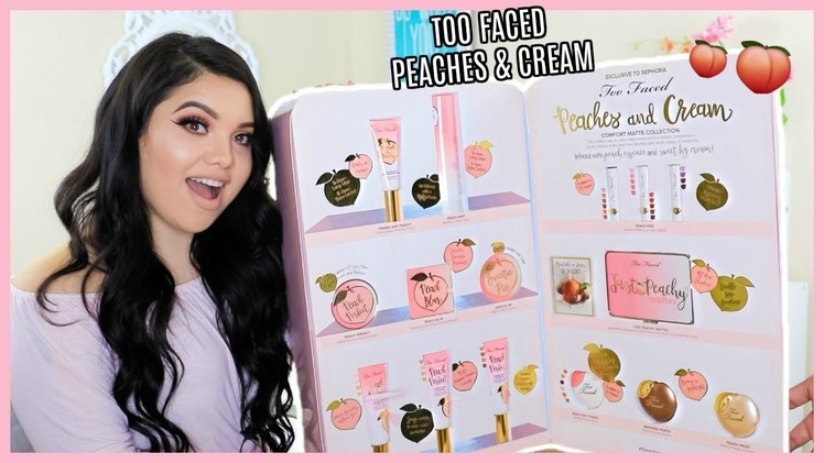 NEW TOO FACED PEACHES & CREAM COLLECTION! FIRST IMPRESSIONS