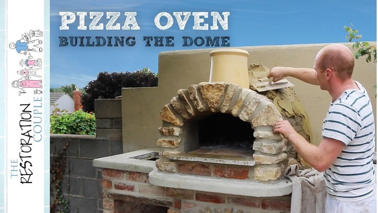 Outdoor Kitchen and Pizza Oven 5.0 | Building and Insulating the Dome
