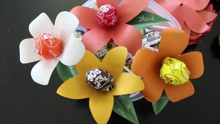 Paper Flower Garland and Table Favors