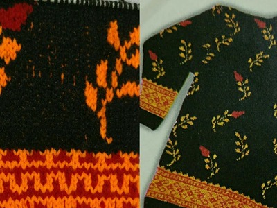 #PART-2 Woolen Kurti.Sweater.Shawl.Purse:DESIGN-35