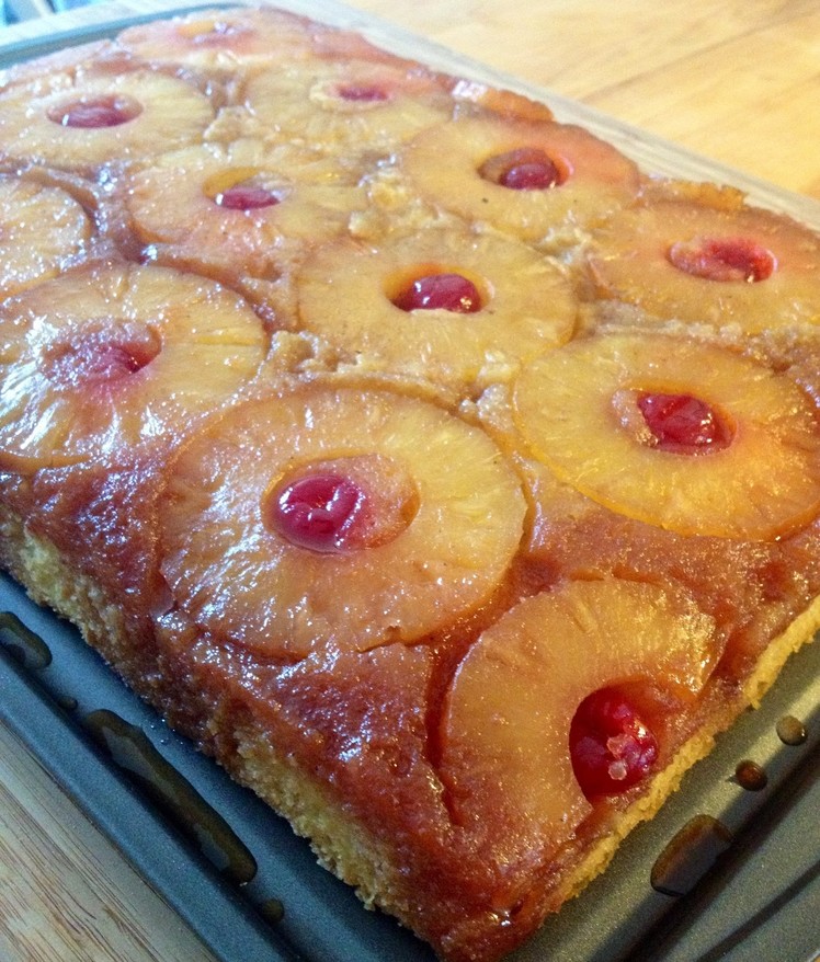 Pineapple Upside-Down Cake (From Scratch)