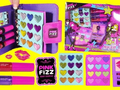 Pink Fizz Mega GLAM Beauty Set! 30 Piece Makeup Kit! Pikmi POP Surprise!