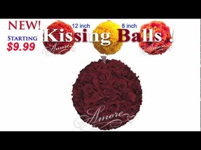 Pomander Kissing Balls (Wedding decorations, table centerpieces)