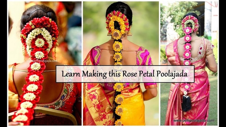 Poolajada Making Series: How to make fresh Flower Rose petal poolajada