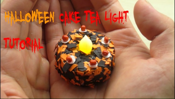 [Tea Light Cakes + DIY] Easy To Make Halloween Tea Light Cakes