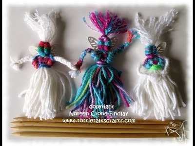 Weaving Stick Yarn Dolls