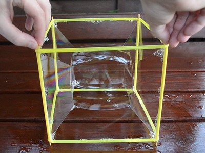 Amazing Cube Bubble - Square Bubble Experiment