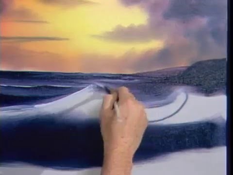 Bob Ross - Ocean Sunset (Season 10 Episode 10)