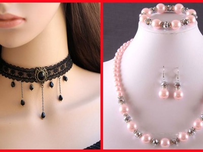 Cute Pearl Necklace Designs for Girls & Women 2017