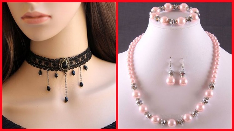 Cute Pearl Necklace Designs for Girls & Women 2017