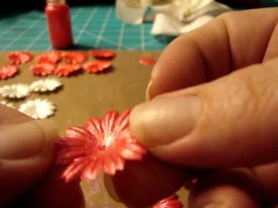 Day 20-Coloring flowers with Liquid Pearls