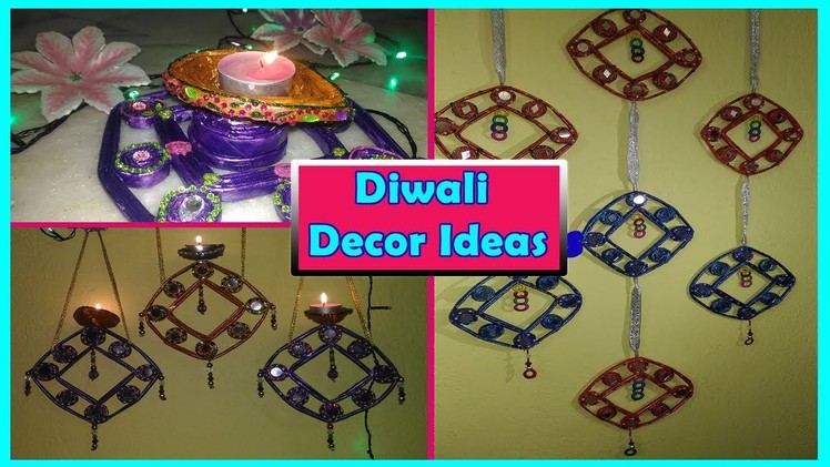 DIY Diwali Decoration Ideas | Diya From Waste Materials | Diwali Room Decor Ideas 2017