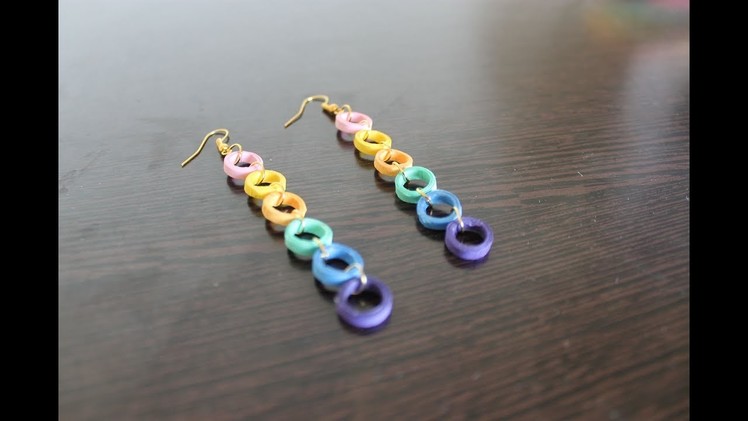 DIY Easy Quilled Earrings Tutorial | Paper Earrings for Girls | Handmade Jewelry