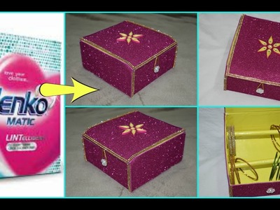 DIY How to make bangle box.bracelet stand at home|best out of waste crafts