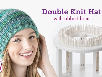 Double Knit Hat on the "Rotating' Double Knit Loom