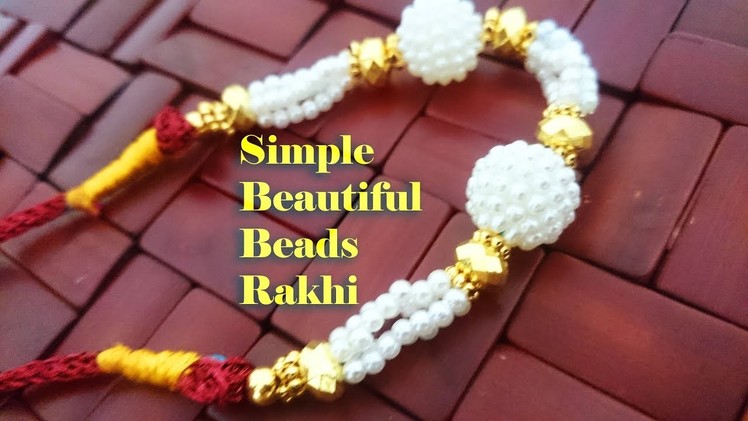 Easy Handmade Rakhi