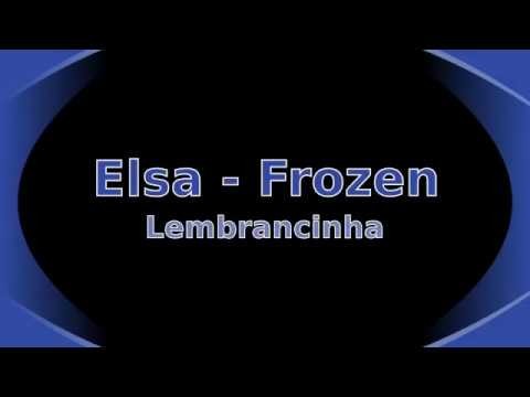 Elsa - Frozen - Lembrancinha - Biscuit - #78